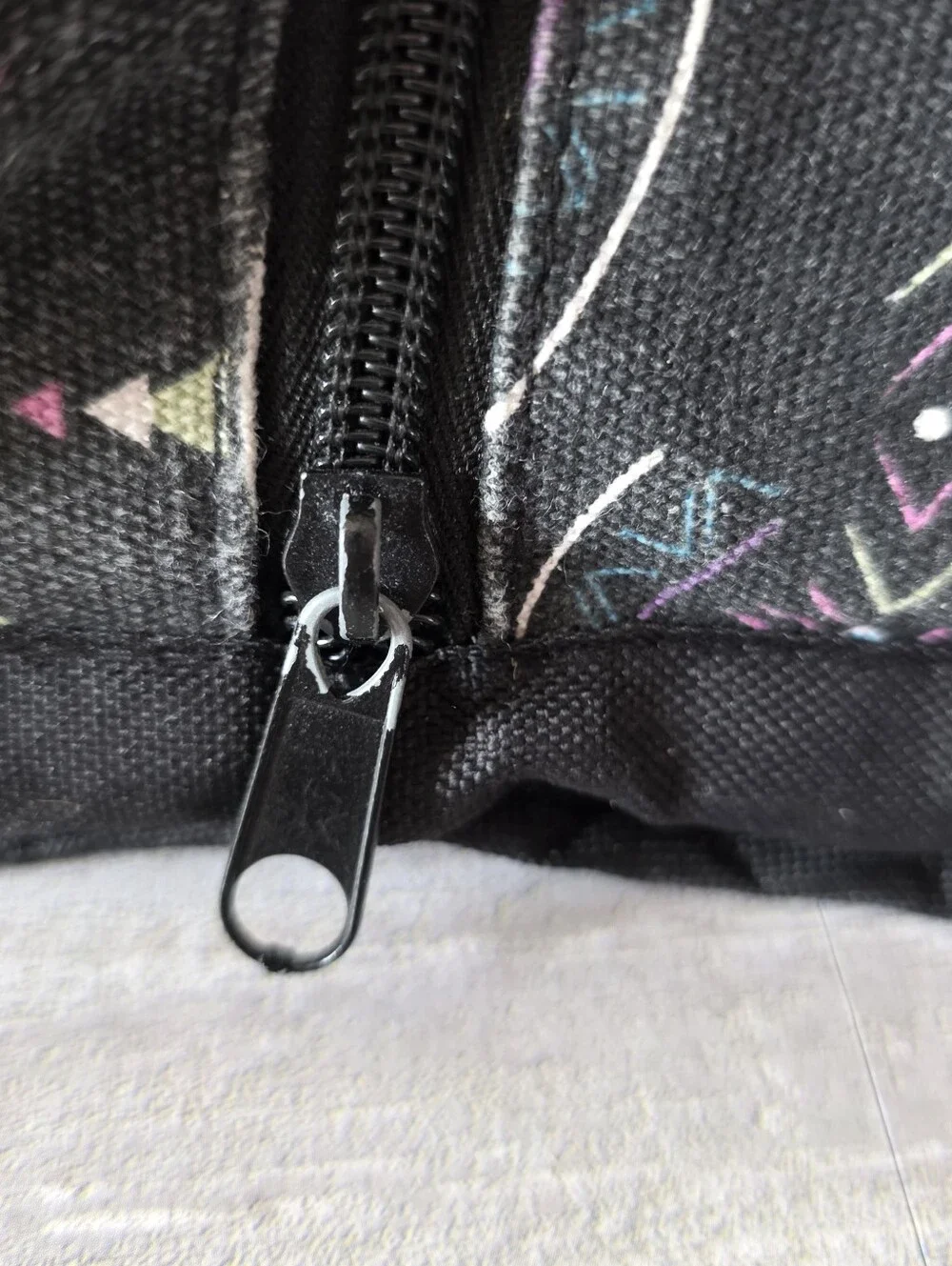 Fit & Fresh Black Patterned Insulated Lunch Bag